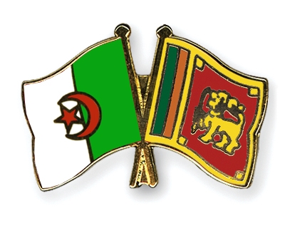 Fahnen Pins Algerien Sri-Lanka