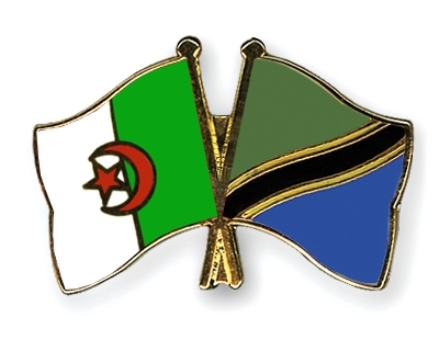 Fahnen Pins Algerien Tansania