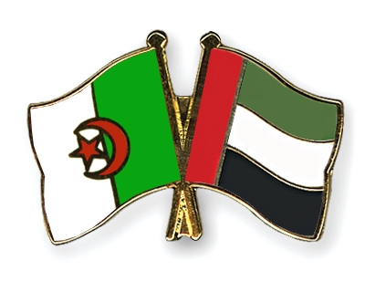 Fahnen Pins Algerien Ver-Arab-Emirate