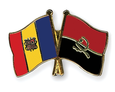 Fahnen Pins Andorra Angola