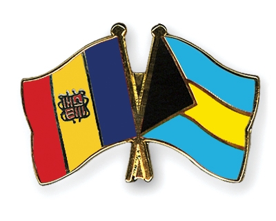 Fahnen Pins Andorra Bahamas