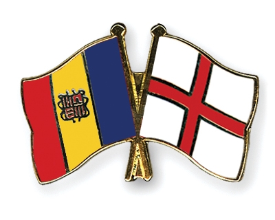 Fahnen Pins Andorra England