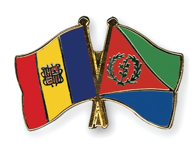 Fahnen Pins Andorra Eritrea