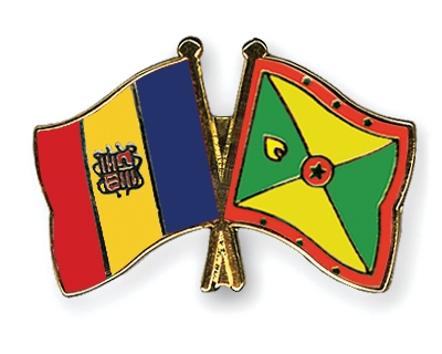 Fahnen Pins Andorra Grenada