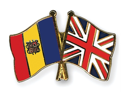 Fahnen Pins Andorra Grossbritannien