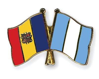 Fahnen Pins Andorra Guatemala