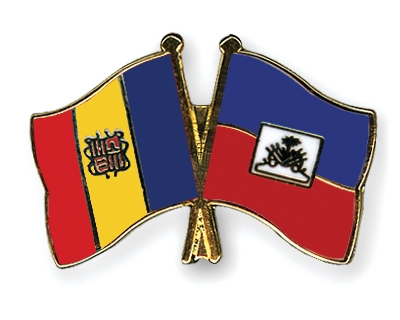 Fahnen Pins Andorra Haiti