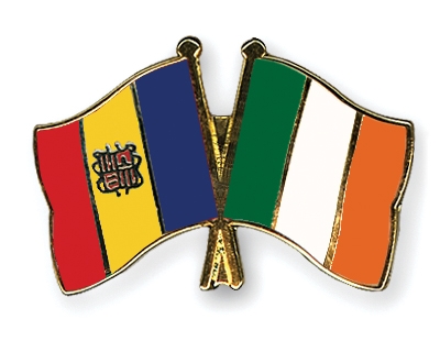 Fahnen Pins Andorra Irland