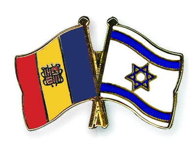 Fahnen Pins Andorra Israel