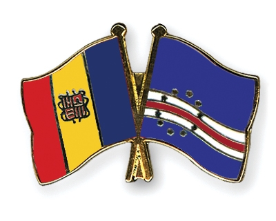 Fahnen Pins Andorra Kap-Verde