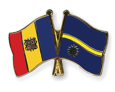 Fahnen Pins Andorra Nauru