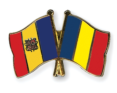 Fahnen Pins Andorra Rumnien