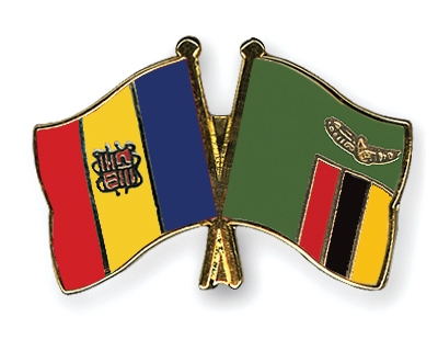 Fahnen Pins Andorra Sambia