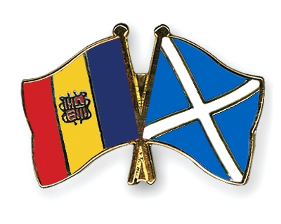 Fahnen Pins Andorra Schottland