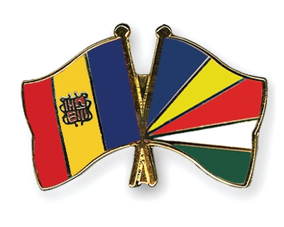 Fahnen Pins Andorra Seychellen