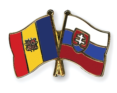 Fahnen Pins Andorra Slowakei