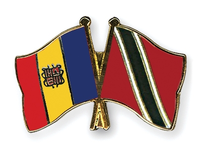 Fahnen Pins Andorra Trinidad-und-Tobago