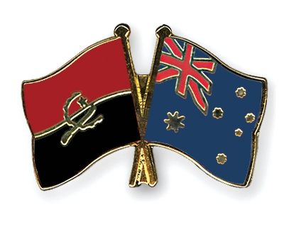 Fahnen Pins Angola Australien