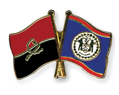 Fahnen Pins Angola Belize