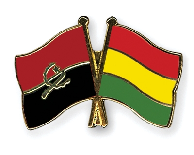 Fahnen Pins Angola Bolivien