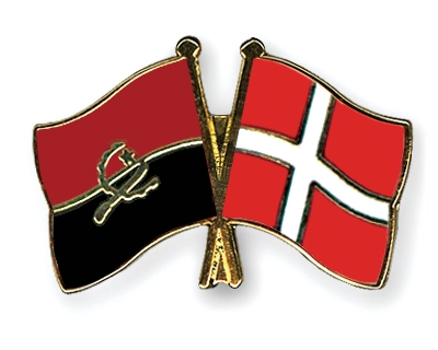 Fahnen Pins Angola Dnemark