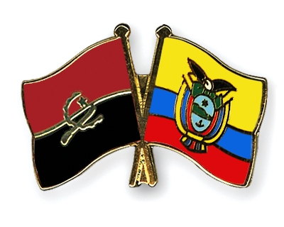 Fahnen Pins Angola Ecuador