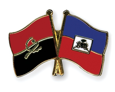 Fahnen Pins Angola Haiti