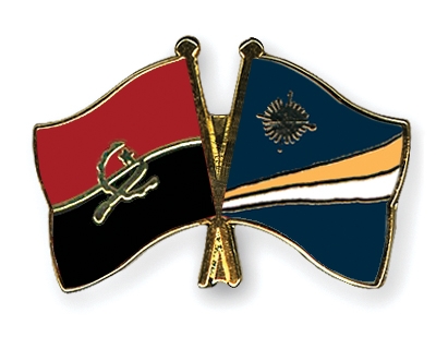 Fahnen Pins Angola Marshallinseln