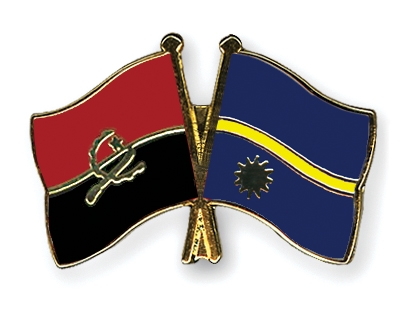 Fahnen Pins Angola Nauru