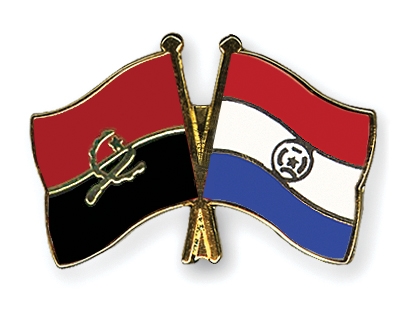 Fahnen Pins Angola Paraguay