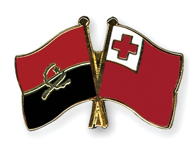 Fahnen Pins Angola Tonga