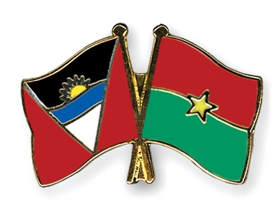 Fahnen Pins Antigua-und-Barbuda Burkina-Faso