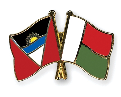 Fahnen Pins Antigua-und-Barbuda Madagaskar