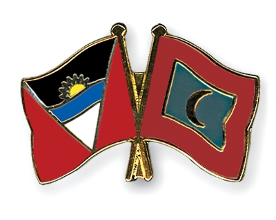 Fahnen Pins Antigua-und-Barbuda Malediven