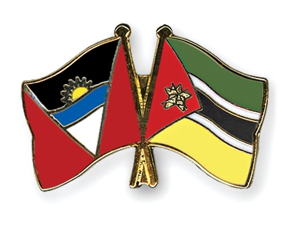 Fahnen Pins Antigua-und-Barbuda Mosambik