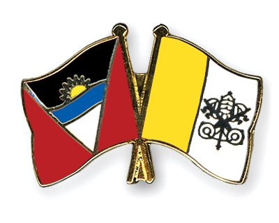 Fahnen Pins Antigua-und-Barbuda Vatikanstadt