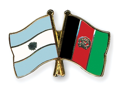 Fahnen Pins Argentinien Afghanistan