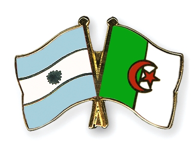 Fahnen Pins Argentinien Algerien