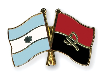 Fahnen Pins Argentinien Angola