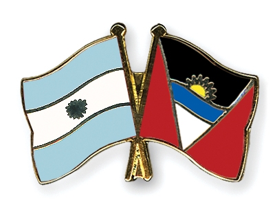 Fahnen Pins Argentinien Antigua-und-Barbuda