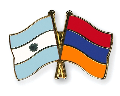 Fahnen Pins Argentinien Armenien