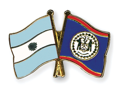 Fahnen Pins Argentinien Belize