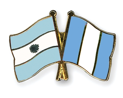 Fahnen Pins Argentinien Guatemala