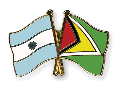 Fahnen Pins Argentinien Guyana
