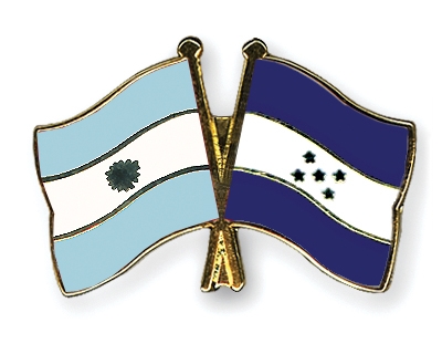 Fahnen Pins Argentinien Honduras
