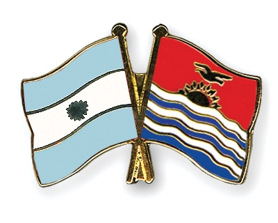 Fahnen Pins Argentinien Kiribati