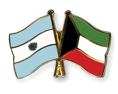Fahnen Pins Argentinien Kuwait