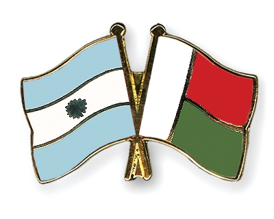 Fahnen Pins Argentinien Madagaskar