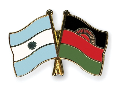 Fahnen Pins Argentinien Malawi