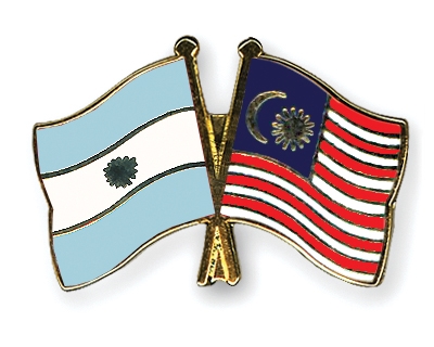 Fahnen Pins Argentinien Malaysia